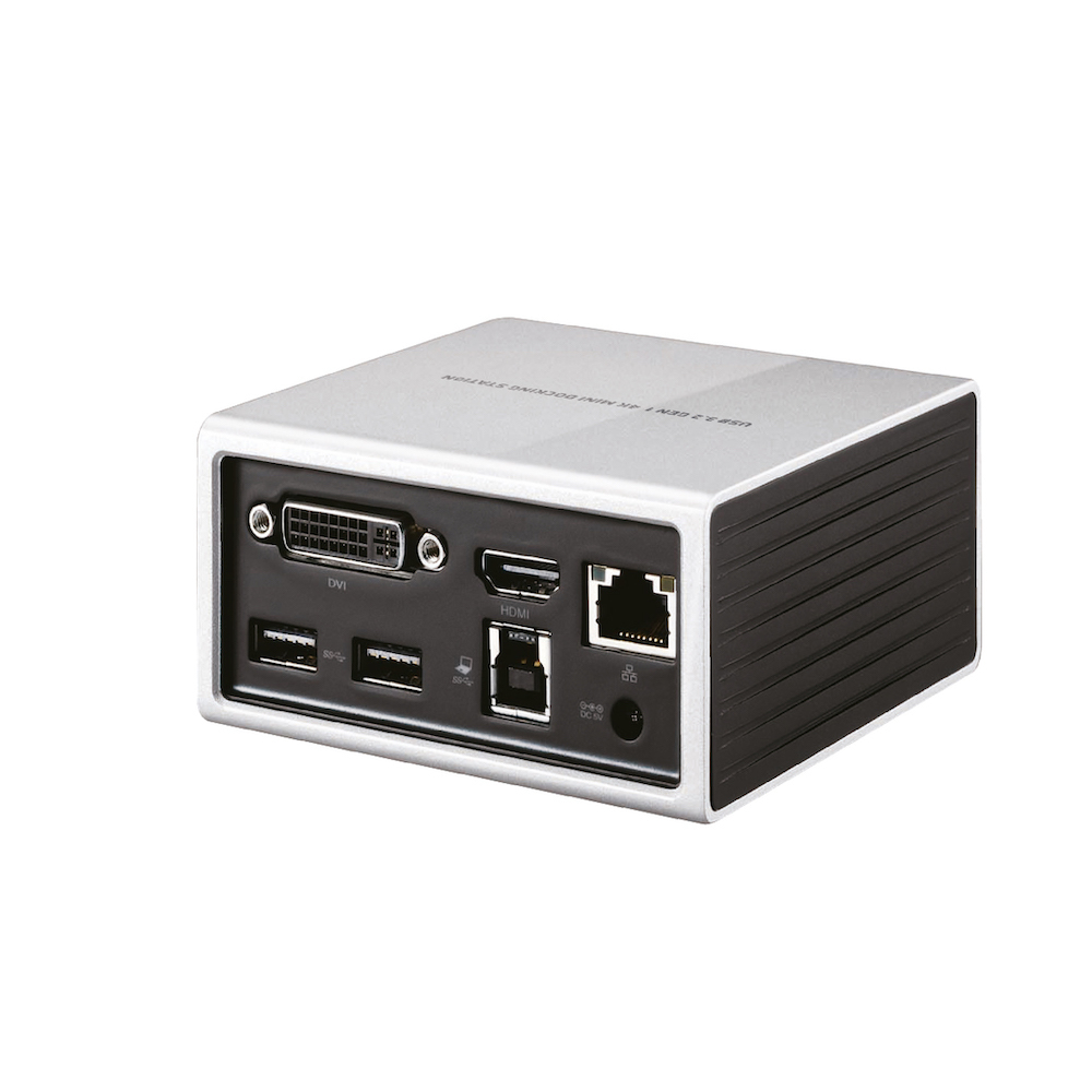 CLUB3D USB 3.2 Gen 1 4K UHD at 30Hz Mini Docking Station Ultra slim Design - Billede 2