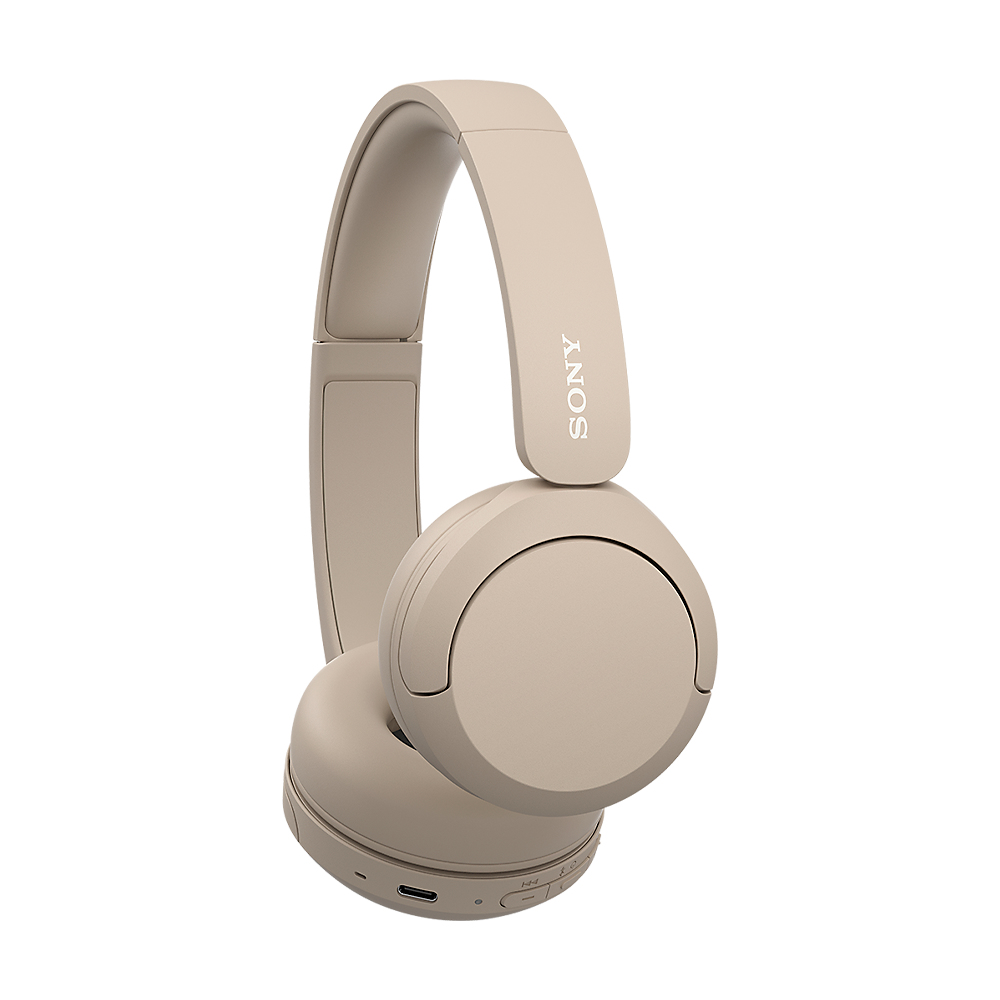 Sony WH-CH520. Trådløse Bluetooth Hovedtelefoner. Cremefarvet. - Billede 4