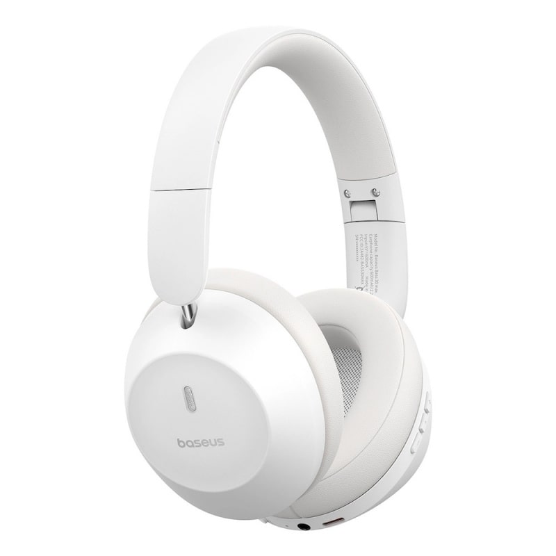 Baseus Bass 30 Max Trådløse Hovedtelefoner. Hvid - Billede 3