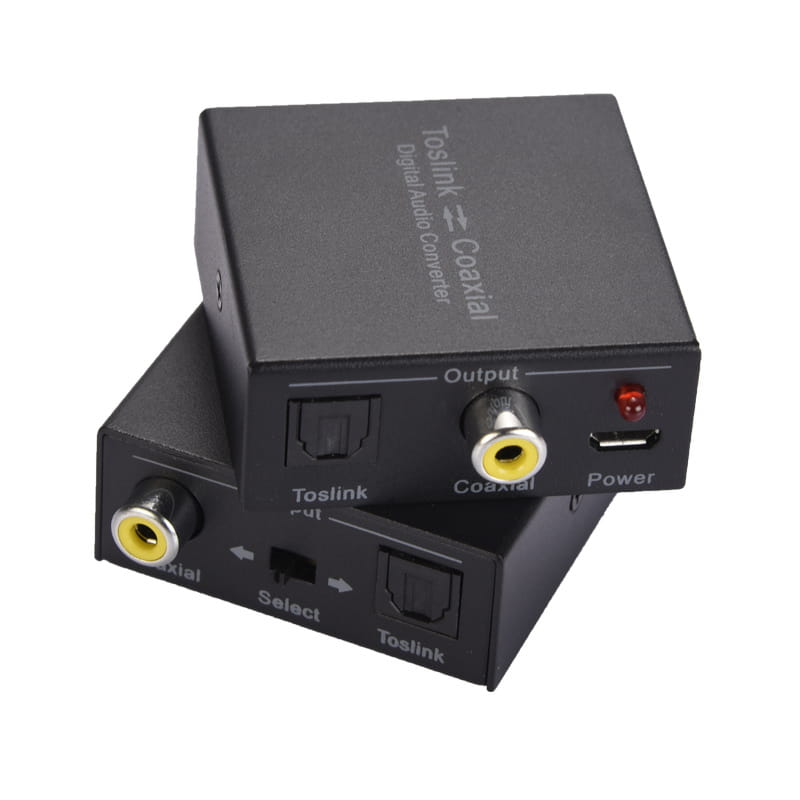 Digital 2-vejs SPDIF Lydkonverter Coaxial & Toslink - Billede 9