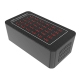 30-Port USB Ladestation 150W 30A – CE Godkendt - Sort