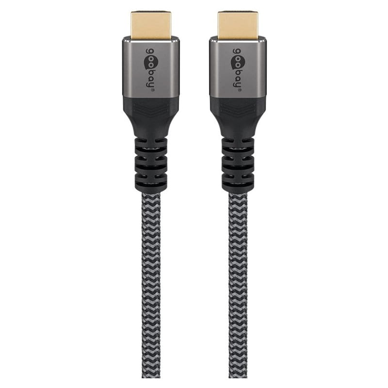 Goobay Plus HDMI 2.1 kabel – 8K 60Hz / 4K 120Hz – Ultra High Speed med Ethernet – 3m - Billede 2