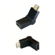 180° HDMI Adapter 4K – Flad løsning til TV og konsol