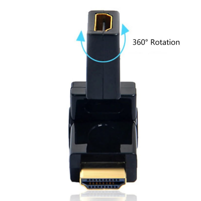 HDMI 360° Vinkel Adapter – Fuldt Fleksibel & Drejbar - Billede 2