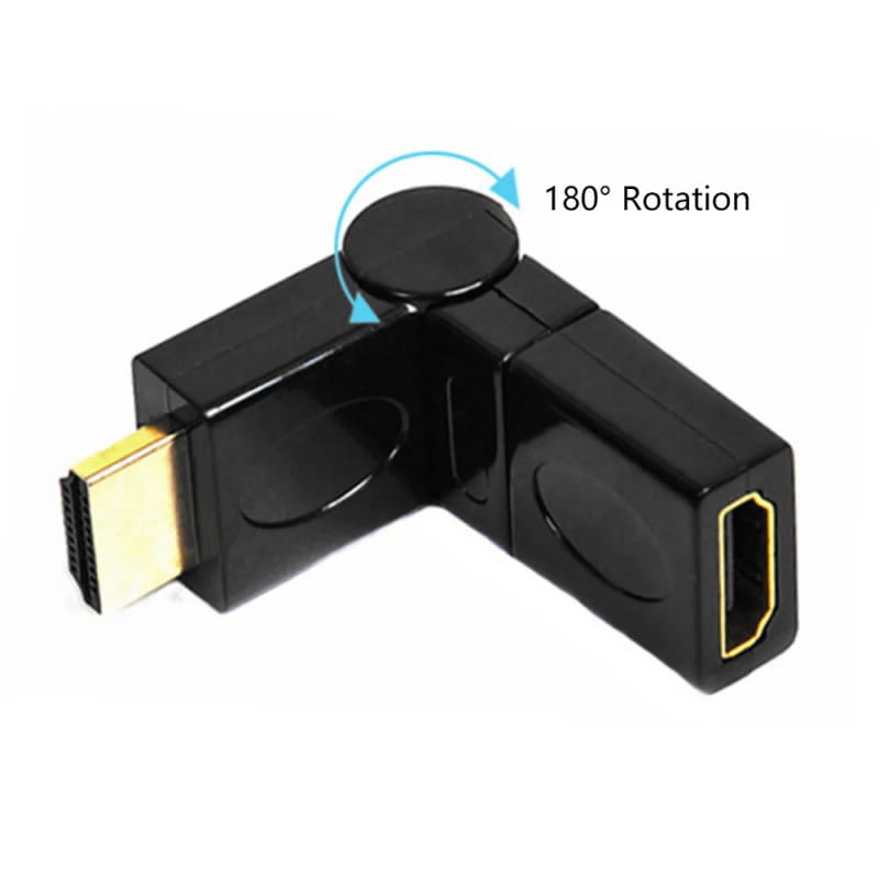 HDMI 360° Vinkel Adapter – Fuldt Fleksibel & Drejbar - Billede 3