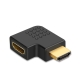 90° HDMI Vinkeladapter – L-formet til TV og konsol