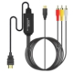 AV til HDMI Adapter Kabel 1080P | RCA til HDMI. 1.8m