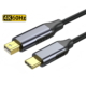 USB-C til Mini DisplayPort Kabel 4K 60Hz HDR-Sort