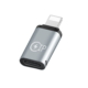USB-C Hun til Lightning Han Adapter | Opladning - Silver
