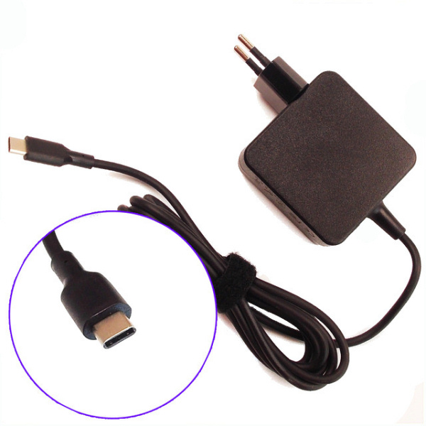 Universal 100W USB-C Vægoplader til Bærbar – Kompatibel med Apple, HP, Dell, Lenovo, ASUS m.fl.