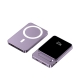 Smart 2-i-1 Magnetisk Powerbank. Lille og superhurtig. Lilla