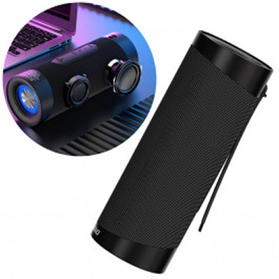 Top Dudao Y10Pro Transportabel RGB Bluetooth Højttaler.
