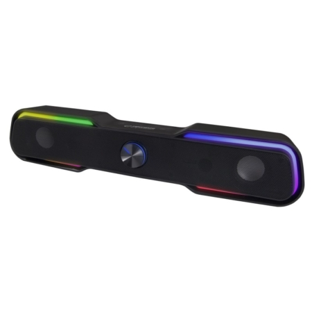 Fed Esperanza USB Soundbar med RAINBOW LED lys. APALA.