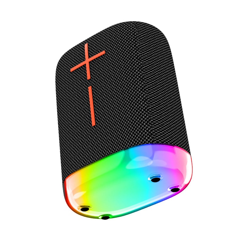 G1 Outdoor Bluetooth Højtaler. Kraftfuld Lyd og Farverigt RGB Lys. Sort - Billede 2