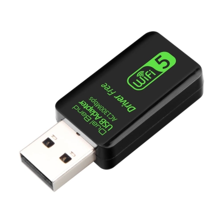 Dual Band WiFi Dongle USB Adapter 1200Mbps – Dag til dag
