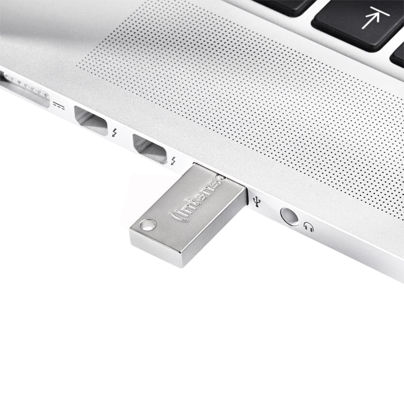 Intenso Premium Line USB 3.0 Drive. Minimalistisk USB memory stick. 64GB. Silver. - Billede 3