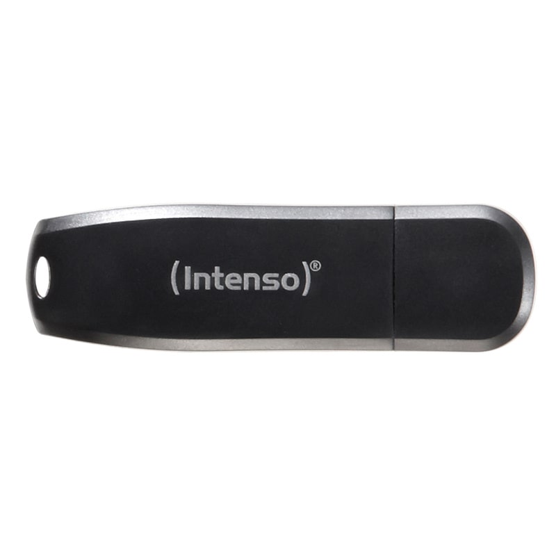 Intenso Speed Line USB 3.0 Drive. Super hurtig USB memory stick. 128GB. Sort. - Billede 2