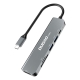 DUDAO A15H 6-i-1 USB-C Hub. HDMI 4K 60W Dockingstation