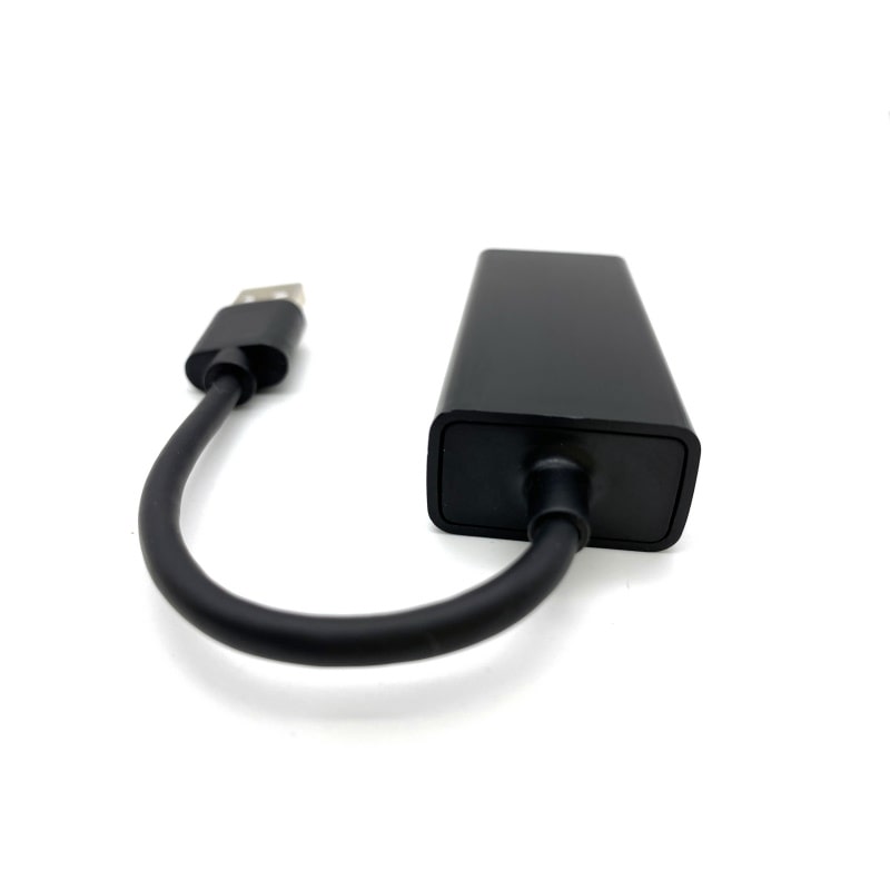 USB 3.0 Gigabit Ethernet Adapter til Nintendo Switch, Wii, Wii U & PC. Sort - Billede 4