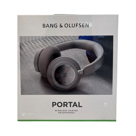 Bang & Olufsen Beoplay Portal. Bluetooth hovedtelefoner til trådløs eller kablet brug. Grå.