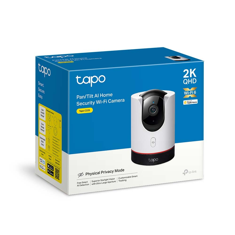 TP-Link Tapo C225 Tower IP-sikkerhedskamera Indendørs 2560 x 1440 pixel Skrivebord - Billede 2