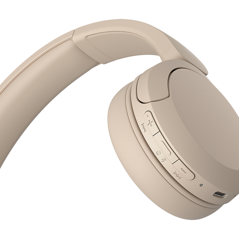 Sony WH-CH520. Trådløse Bluetooth Hovedtelefoner. Cremefarvet. - Billede 5