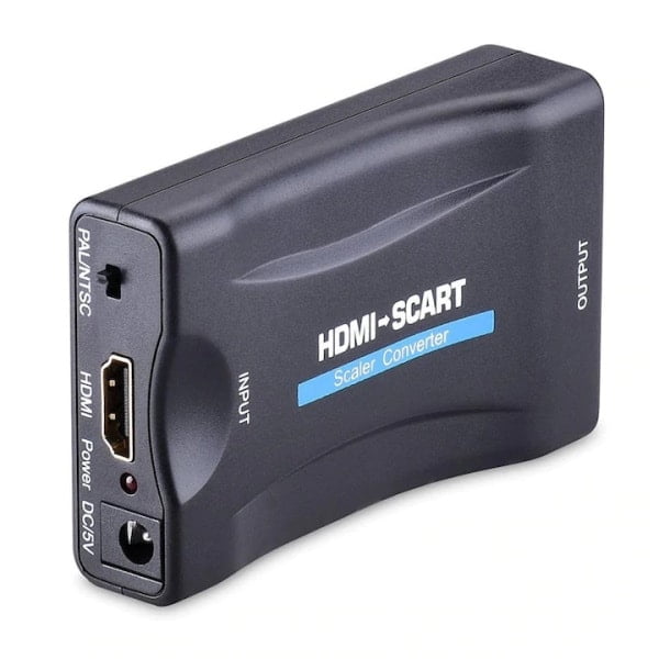 HDMI til Scart konverter. Inkl strømforsyning. - Billede 2