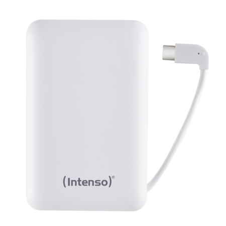 Intenso XC10000 Powerbank. 3A USB-C. 10.000 mAh. Hvid.