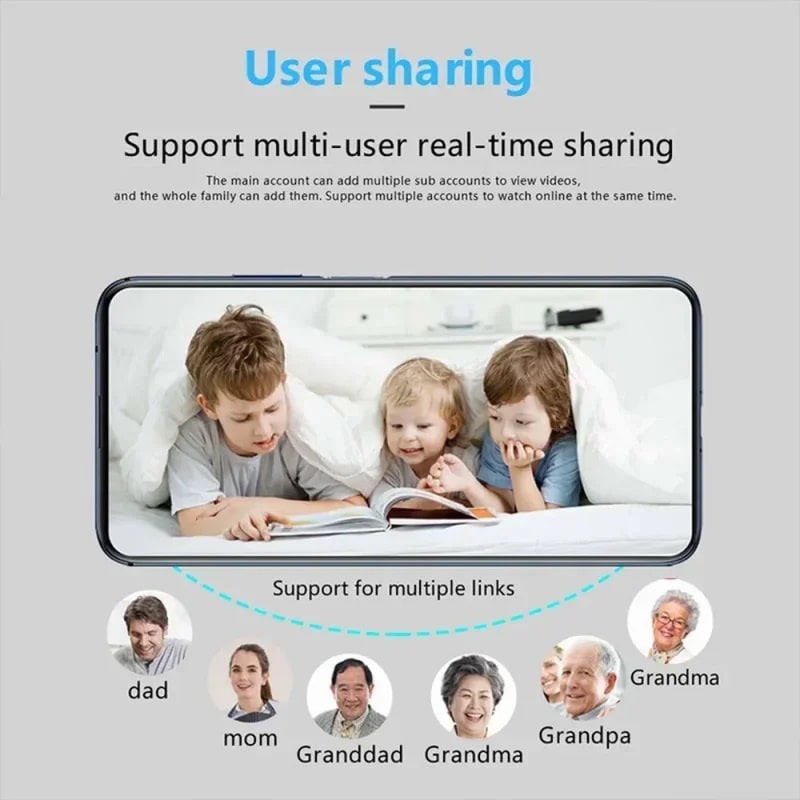 X5 WiFi Mini Overvågningskamera med 1080P, Lyd, Nattesyn og Fjernadgang - Billede 10